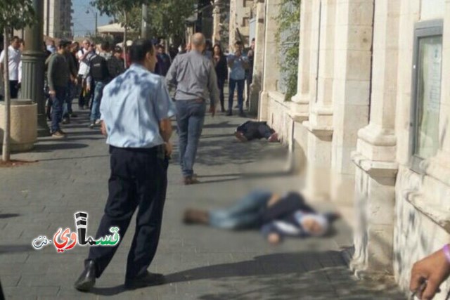 فيديو‬ يظهر لحظة استشهاد فتاة من مخيم قلنديا وإصابة أخرى بعد محاولتهما تنفيذ عملية طعن في القدس المحتلة اليوم